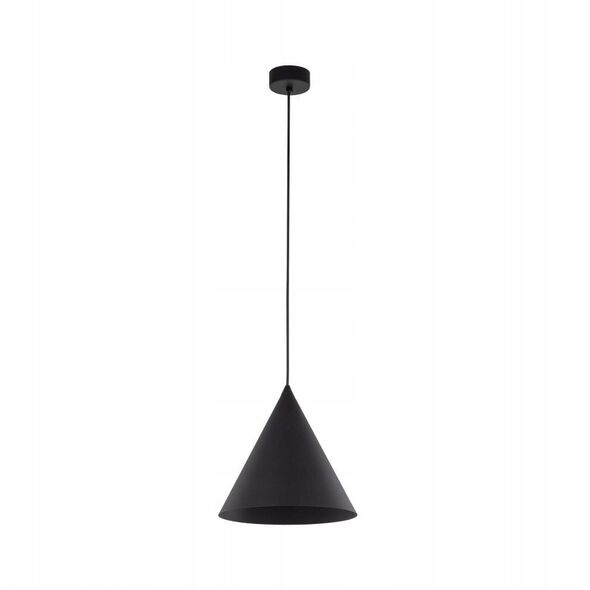 Φωτιστικό κρεμαστό Cono 6630 με 1x15W E27 μαύρο της TKKRYWULT