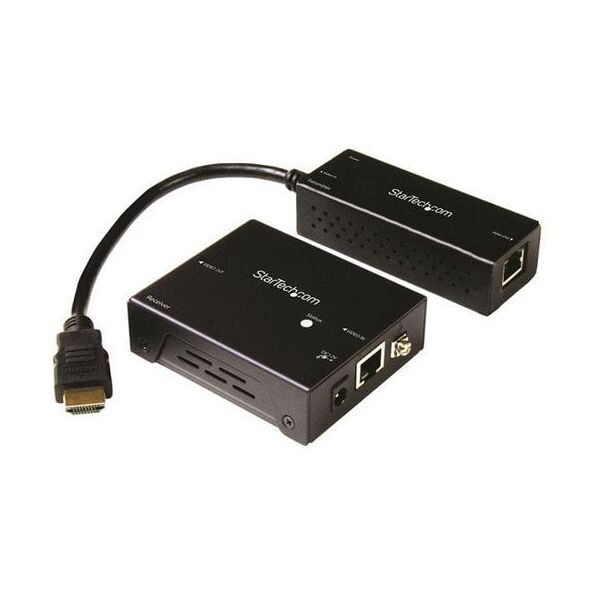 System przekazu sygnału AV StarTech HDBASET EXTENDER KIT - 4K - ST121HDBTDK