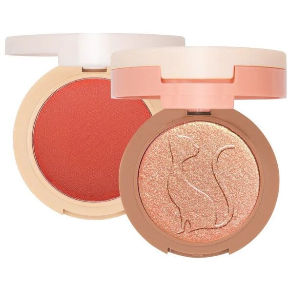 Ρουζ και highlighter 2 σε 1 J.CAT BEAUTY_2 In 1 Piece Of Cake Blush + Highlighter 103 Mcflirty 12,1g