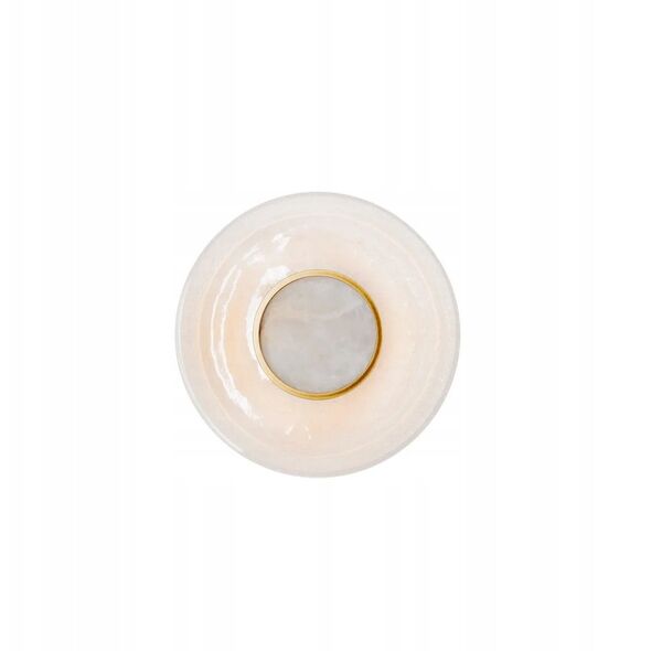 MAXlight Signature W0378 απλίκα τοίχου 1x9W LED 3000K 855 lm ορείχαλκος/διαφανές