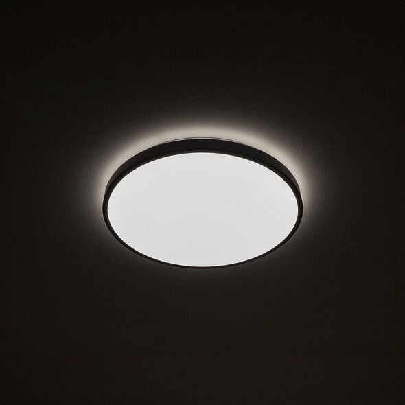 Nowodvorski Agnes Round 10974 πλαφονιέρα LED 1x32W 4000K μαύρο/λευκό