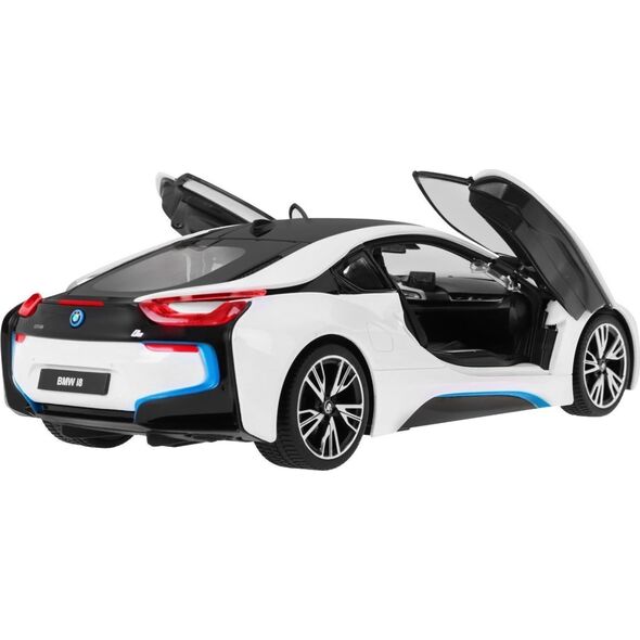 Rastar BMW i8 białe RASTAR model 1:14 Zdalnie sterowane auto + pilot 2,4 GHz