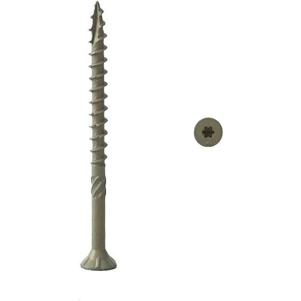ΒΙΔΑ ΓΙΑ ΜΟΡΙΟΣΑΝΙΔΑ T30 6.0X70/42 ΚΙΤΡΙΝΟ ZN8PCS