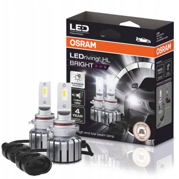 Λάμπα Αυτοκινήτου OSRAM LEDriving HL H10 HIR1 HB3 19 W 12 V 6000 K