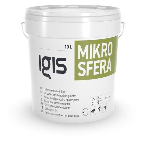 ΛΕΠΤΟΚΟΚΚΗ ΥΑΛΩΣΗ ΜΙΚΡΟΣΦΑΙΡΑΣ (10L)