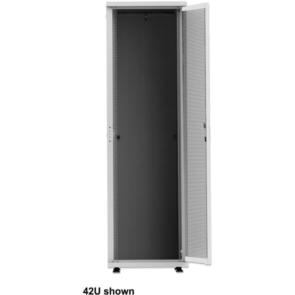 INTELLINET 48,3 cm 19 ίντσες Serverschrank Basic Line 42 HE 2033x600x1000mm HxBxT Flatpack Traglast 600kg γκρι