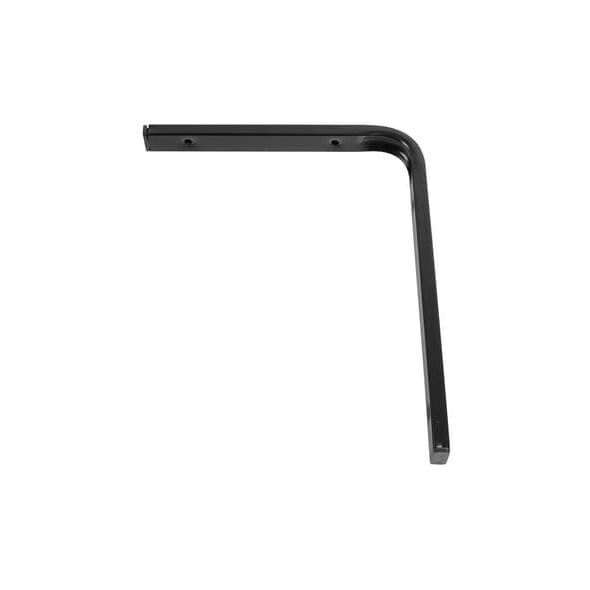 Βραχίονας ραφιού F-προφίλ 200x250 mm. - μαύρο