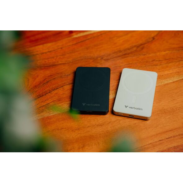 Verbatim Essential Power Bank μαγνητική ασύρματη 5000mAh μαύρη 32225