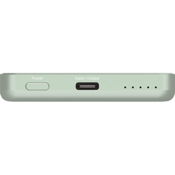 Verbatim Essential Power Bank μαγνητική ασύρματη 5000mAh πράσινη. 32226