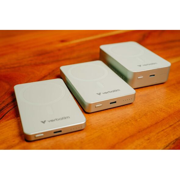 Verbatim Essential Power Bank μαγνητική ασύρματη 10000mAh πράσινο 32228