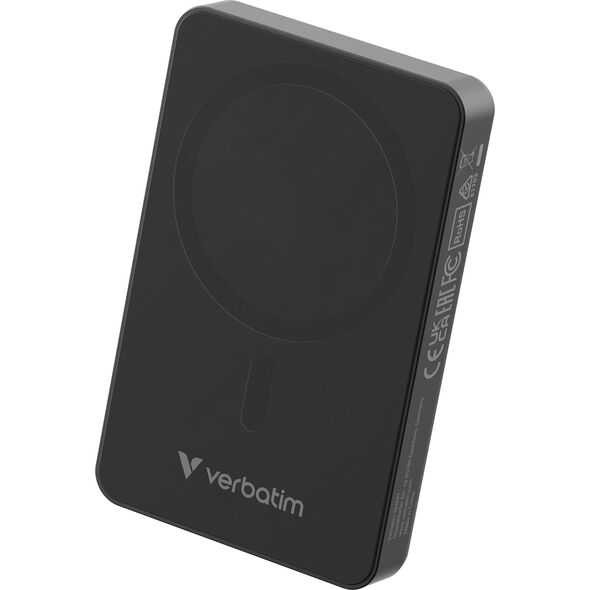 Verbatim Essential Power Bank μαγνητικός ασύρματος 10000mAh μαύρο 32227