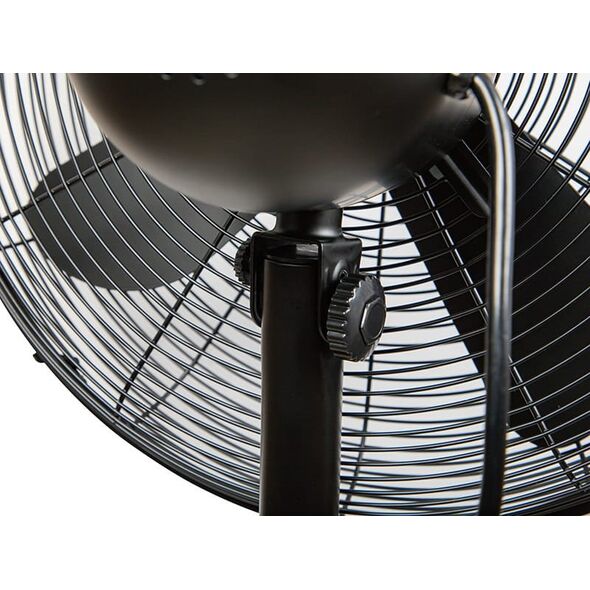 44-656# Ανεμιστήρας δαπέδου 16" 60w μαύρος μεταλλικός