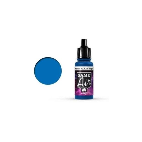 Vallejo 72.721, 17 ml, Μπλε, Ματ, Μπουκάλι