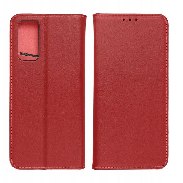 Θήκη SMART PRO Book δερμάτινη για XIAOMI Redmi 14C μπορντό