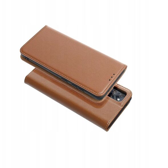 Θήκη SMART PRO Book δερμάτινη για XIAOMI Redmi 14C καφέ