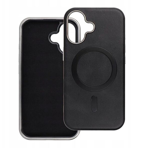 Θήκη GENTLEMAN MAG COVER συμβατή με MagSafe για IPHONE 16 PRO MAX μαύρο