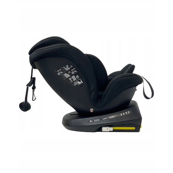 DING ΚΑΘΙΣΜΑ ΑΥΤΟΚΙΝΗΤΟΥ AIDEN GR 0/1/2/3 I-SIZE 40-150CM 360 ΜΟΙΡΕΣ ΠΕΡΙΣΤΡΟΦΗ BLACK 5420067903123