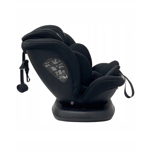 DING ΚΑΘΙΣΜΑ ΑΥΤΟΚΙΝΗΤΟΥ AIDEN GR 0/1/2/3 I-SIZE 40-150CM 360 ΜΟΙΡΕΣ ΠΕΡΙΣΤΡΟΦΗ BLACK 5420067903123