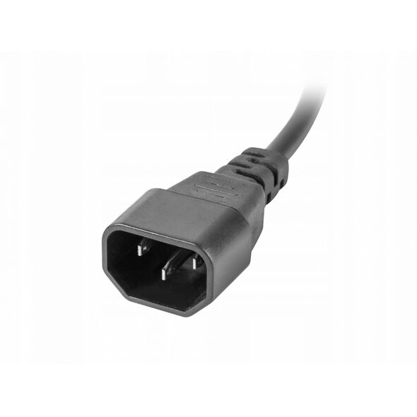 ΠΟΛΥΜΠΡΙΖΟ ΡΑΚ PDU 19" LANBERG 1U 16A 5X SCHUKO 2M ΜΑΥΡΟ C14