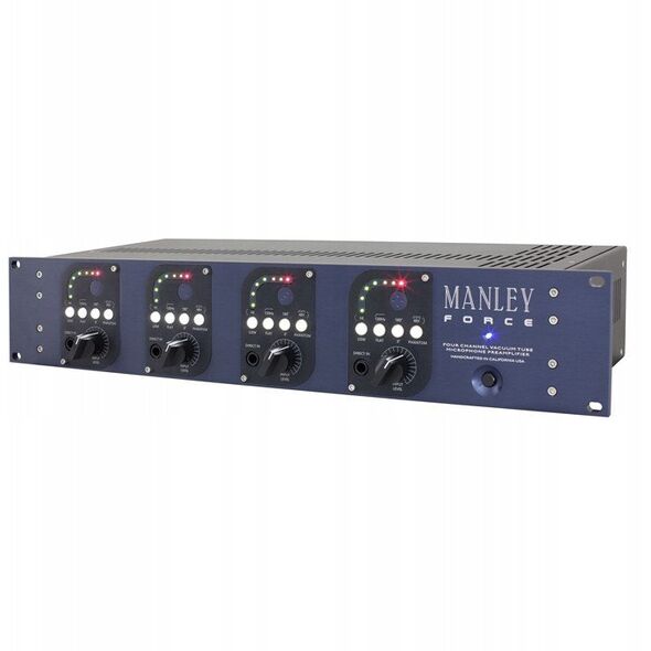 Manley FORCE - 4-kanałowy preamp mikrofonowy