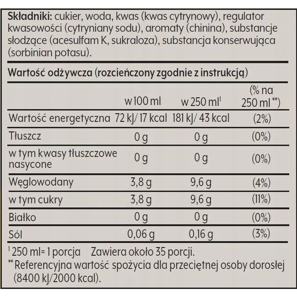 Σιρόπι Sodastream Tonic 440 ml