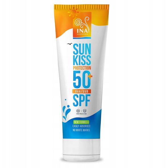 INA ESSENTIALS_Προστασία Sun Kiss SPF50+ κρέμα προσώπου με φίλτρο 100ml