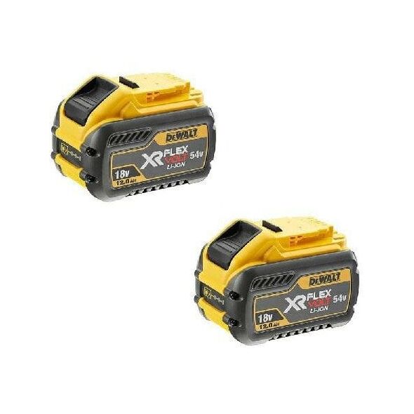 DEWALT ΜΠΑΤΑΡΙΑ 18/54V 12,0/4,0Ah FLEXVOLT DCB548 2τμχ.
