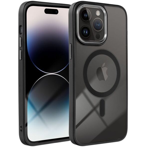 Θήκη COLOR EDGE MAG COVER συμβατή με MagSafe για IPHONE 14 Pro μαύρο