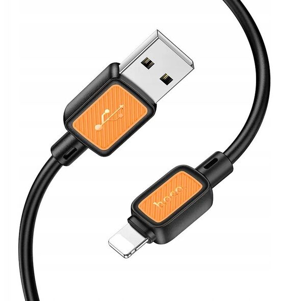 Καλώδιο USB A σε Lightning HOCO 2,4A 1 m X108 μαύρο