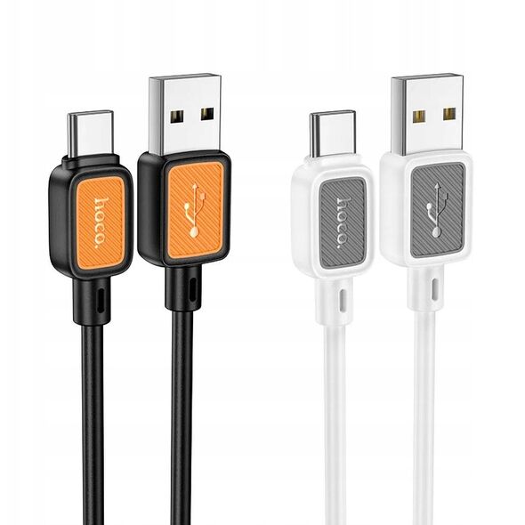 Καλώδιο USB A σε USB C HOCO 3A 1 m X108 μαύρο