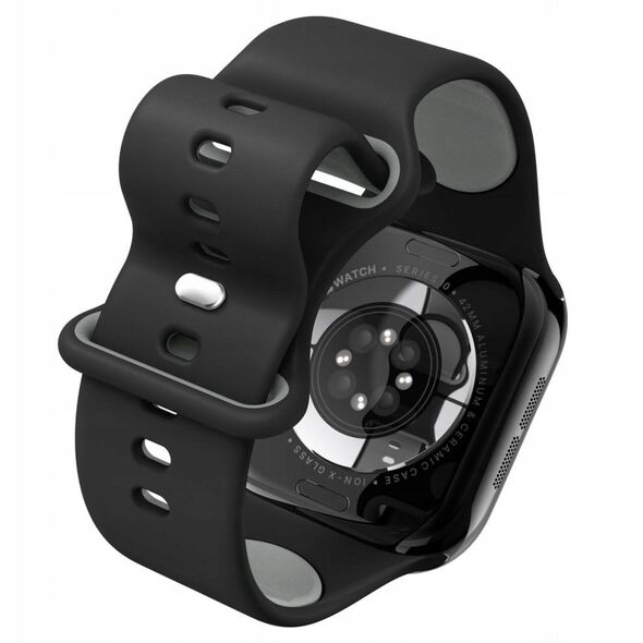 SPIGEN NANO POP APPLE WATCH 6 / 7 / 8 / 9 / 10 / SE (40 / 41 / 42 MM) BLACK SESAME
