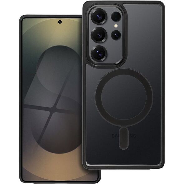 Θήκη COLOR EDGE MAG COVER συμβατή με MagSafe για SAMSUNG S25 ULTRA μαύρο