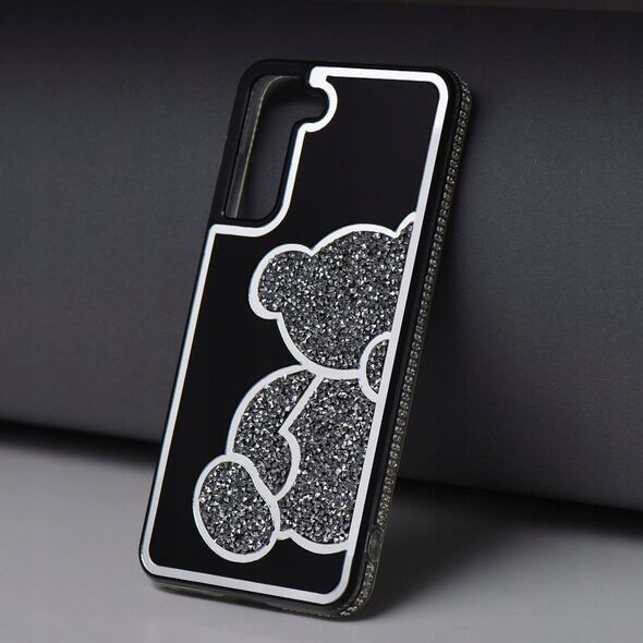 Θήκη TEDDY BEAR για SAMSUNG S25 ασημί