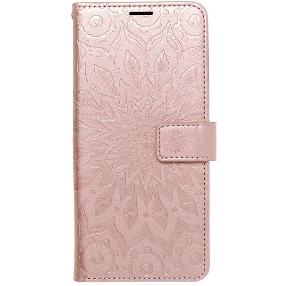 Θήκη βιβλίου MEZZO για SAMSUNG A36 5G mandala ροζ χρυσό