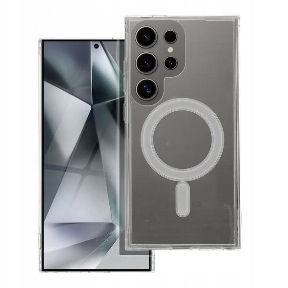 Διαφανής θήκη CLEAR MAG COVER συμβατή με MagSafe για SAMSUNG A36