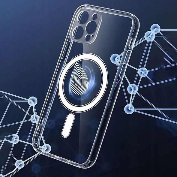 Διαφανής θήκη CLEAR MAG COVER συμβατή με MagSafe για SAMSUNG A36