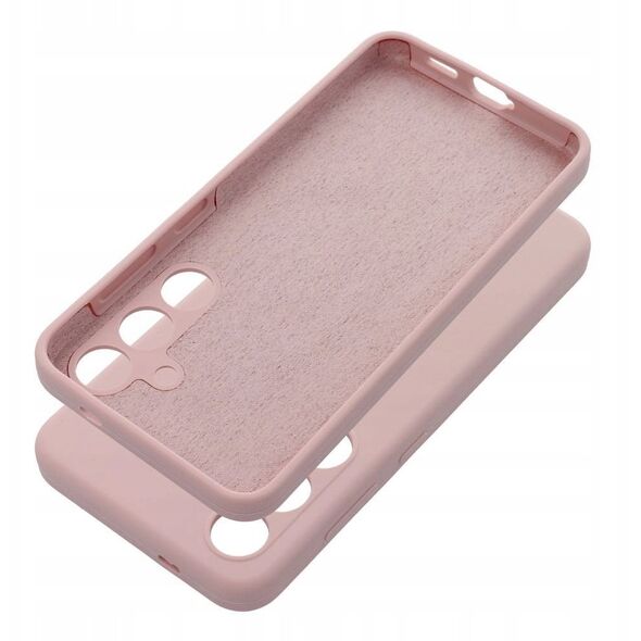 Θήκη SILICONE 2mm για SAMSUNG A36 5G σε ροζ πούδρα