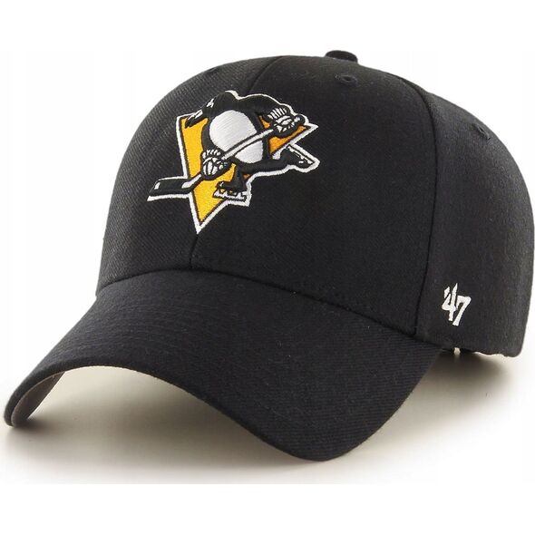 47 Brand 47 Brand NHL Pittsburgh Penguins MVP H-MVP15WBV-BKB Czarne One size