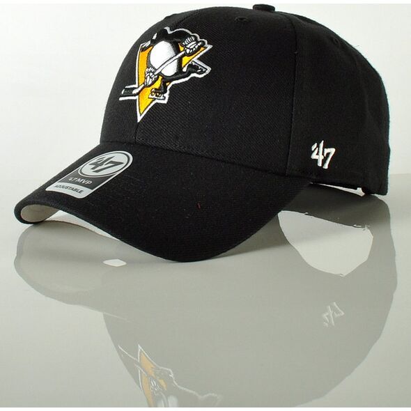 47 Brand 47 Brand NHL Pittsburgh Penguins MVP H-MVP15WBV-BKB Czarne One size