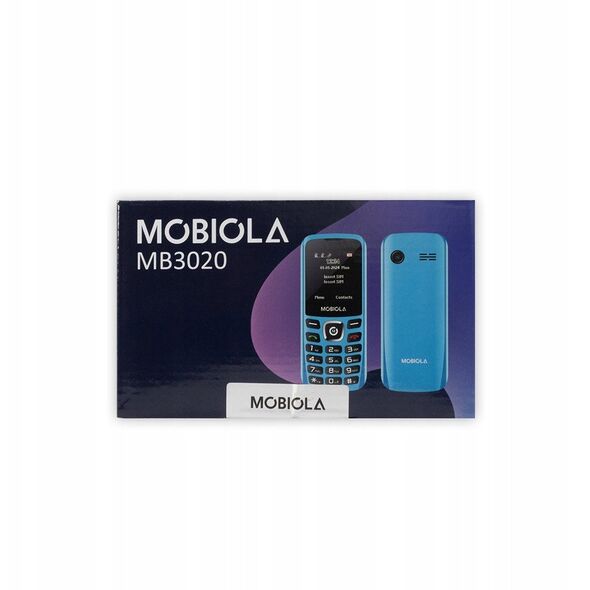 TELEFON GSM MOBIOLA DLA SENIORA MB3020 2G NIEBIESKI