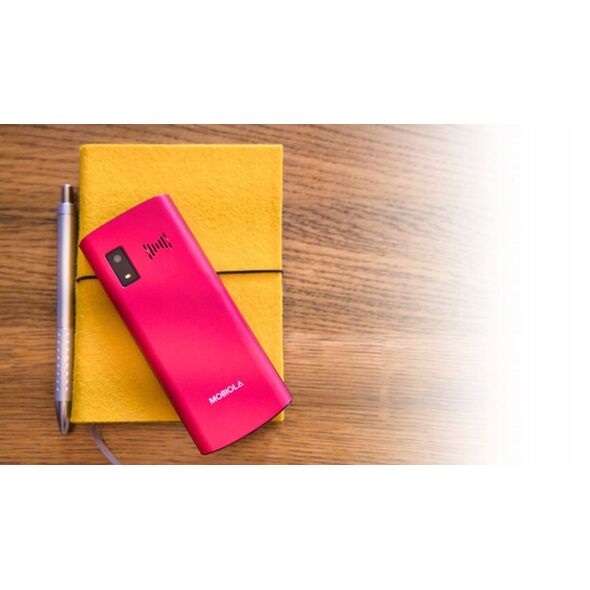 TELEFON GSM MOBIOLA MB4280 4G CZERWONY TELEFON KLASYCZNY DLA SENIORA