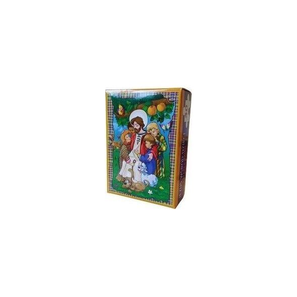 Wydawnictwo Diecezjalne i Drukarnia w Sandomi Puzzle mini 40 - Jezus wśród dzieci