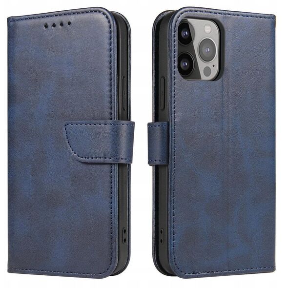 Θήκη Magnet Case με πτερύγιο για iPhone 16e - μπλε