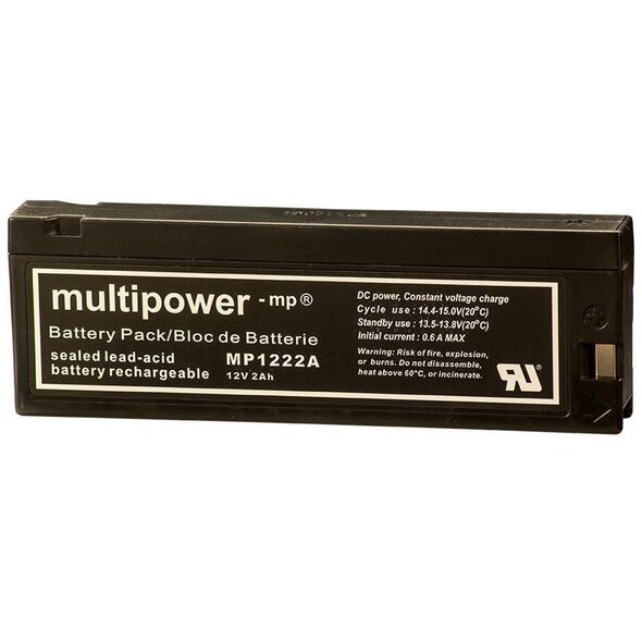 Ακουμολάτορ Multipower MP1222A 12V2000mAh PB