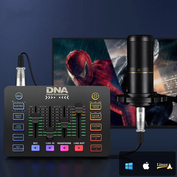 DNA SC ONE αναλογική μίξερ ήχου 2 κανάλια USB-C
