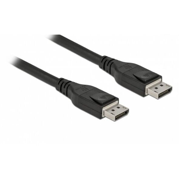 Καλώδιο DeLOCK Active DisplayPort 8K 60 Hz 10 m, 10 m, DisplayPort, DisplayPort, Αρσενικό, Αρσενικό, 7680 x 4320 pixels
