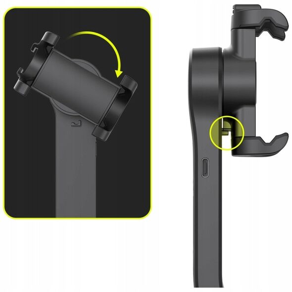 Selfie Stick Gimbal Araree Pod Gimbal 1X Τρίποδο μαύρο