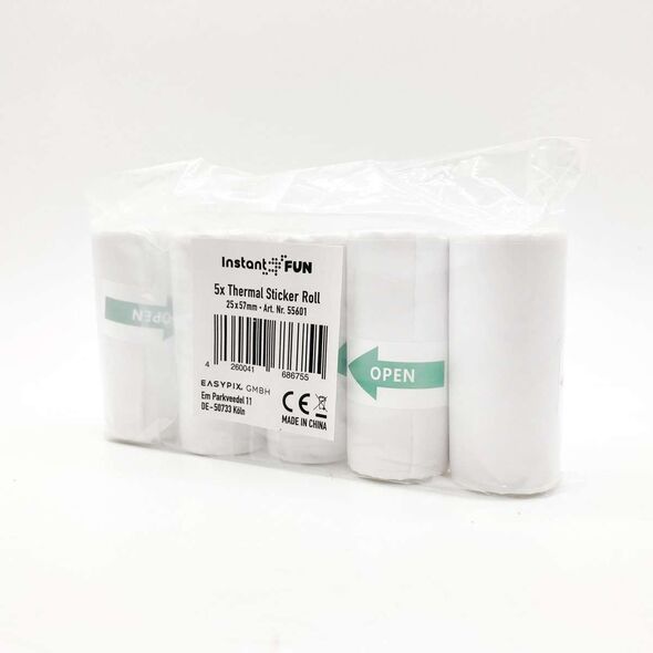 Easypix InstantFUN Αυτοκόλλητες ταινίες για αναπλήρωση 5x