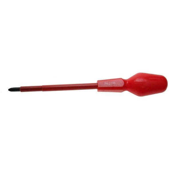 Ηλεκτρικό κατσαβίδι VDE PH2 x 125 mm, 1000 V