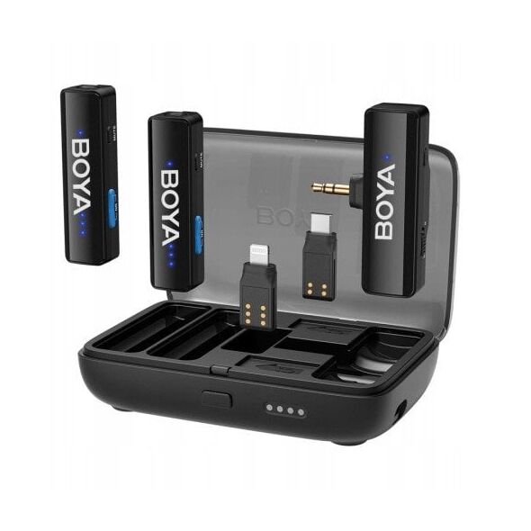 Boya BOYALINK V2.0 - 2.4G Μίνι Ασύρματο Μικρόφωνο για Κάμερα, Android, iOS συσκευές